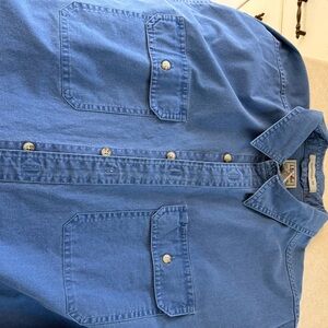 L.L. Bean Denim Blue Shirt